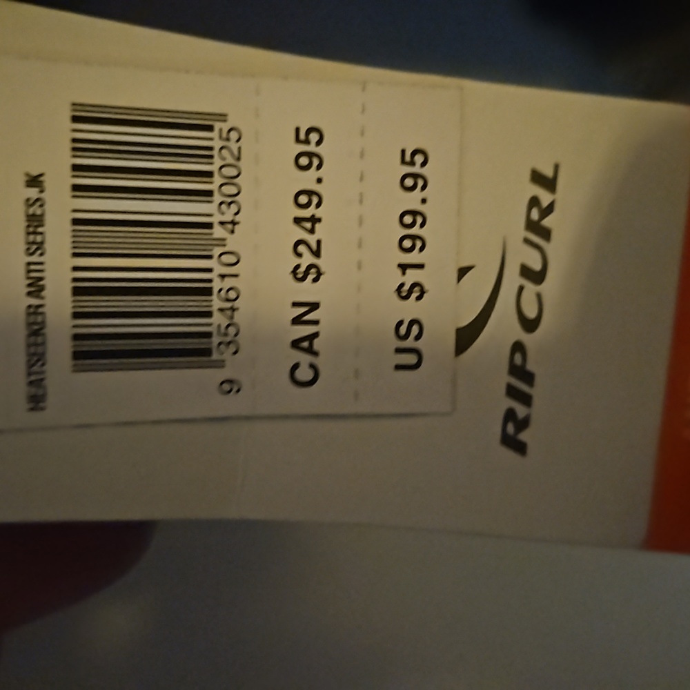 NWT Men's Rip Curl Jacket. "Anti-Series Palmer Heat Seeker Hooded Snow Jacket". - Picture 8 of 8